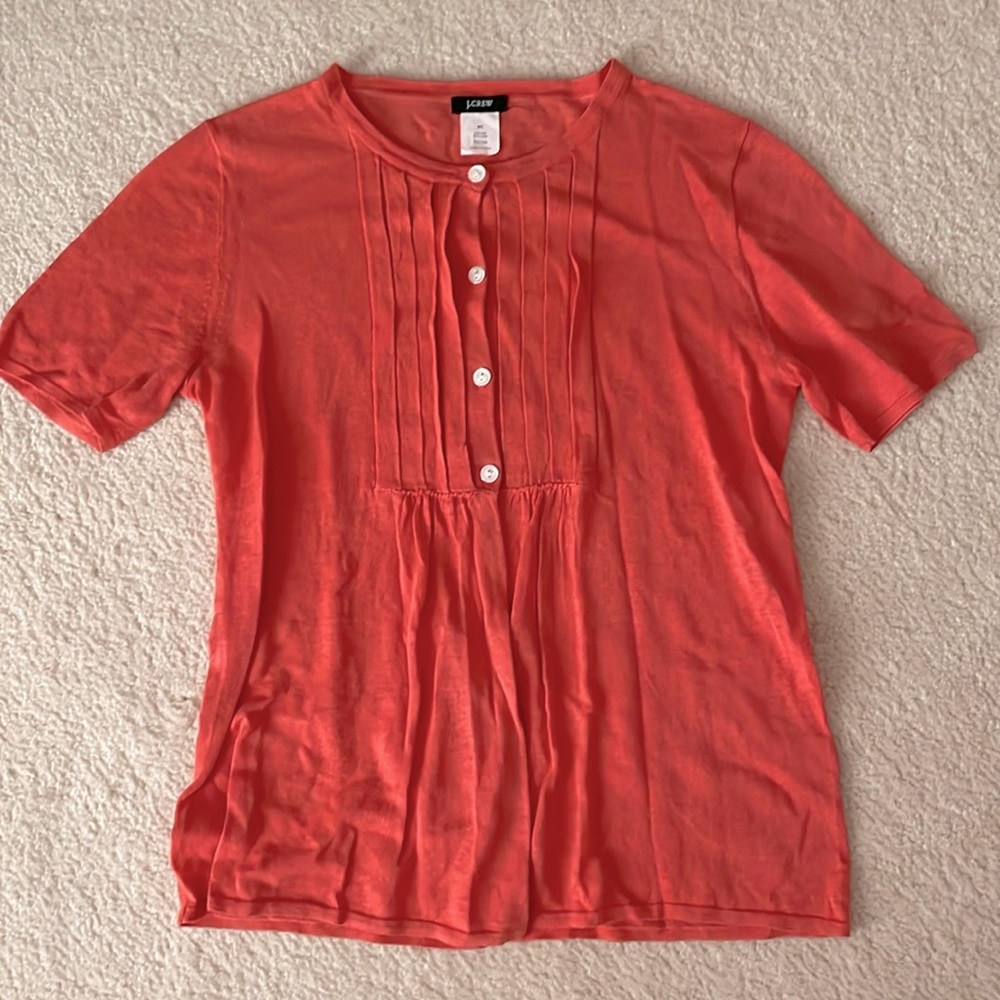 I. Crew short sleeve sweater